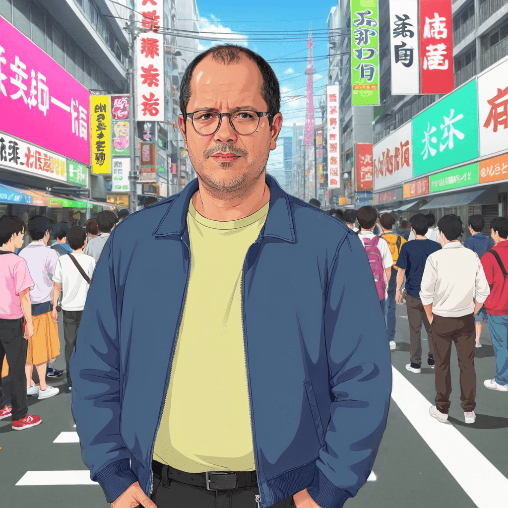 Alex anime in Tokyo